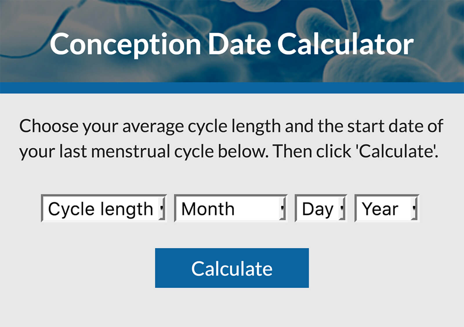 conception calculator-calculatorall.com